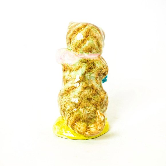 Vintage- Beswick Beatrix Potter's Miss Moppet (Striped) Figurine 1973-74 - Picture 2 of 3